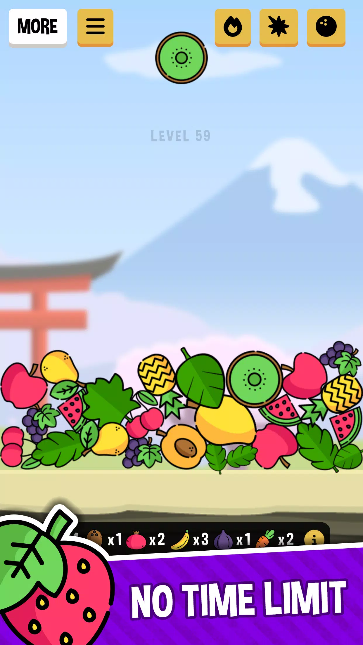 Fruit Crush: Merge Adventure Screenshots