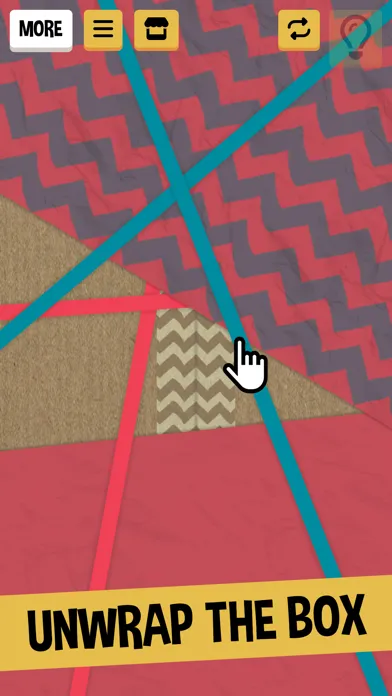 Capturas de tela do Wrapping: Unboxing Puzzle Game