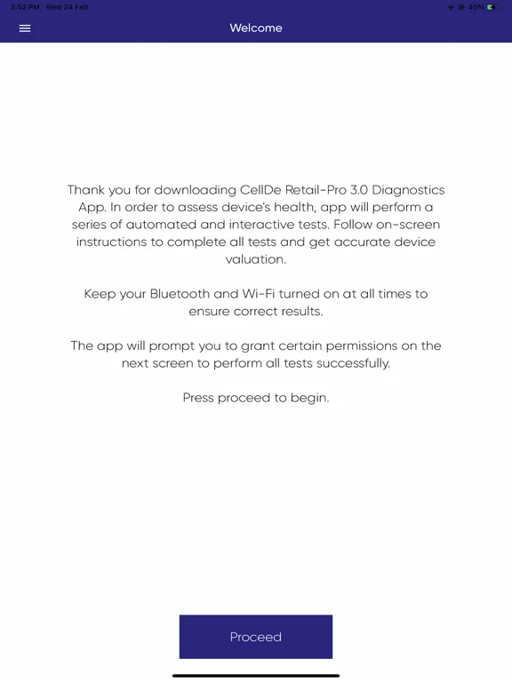cellDe Retail-Pro 3.0 iPad  स्क्रीनशॉट