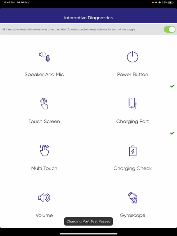 Ảnh chụp màn hình của CellDe Online-Pro 3.0 iPad 