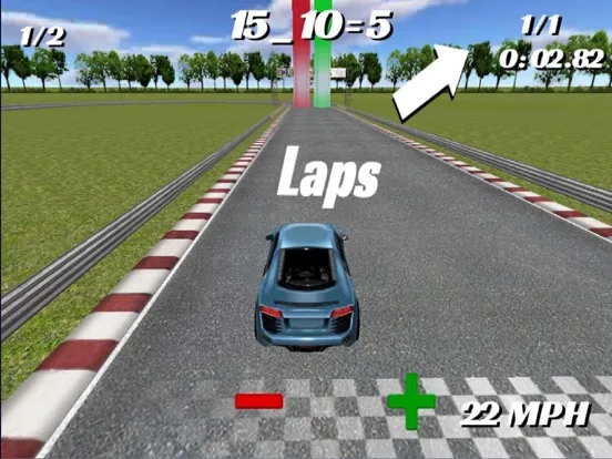 Math Racer Game iPad  سکرین شاٹس