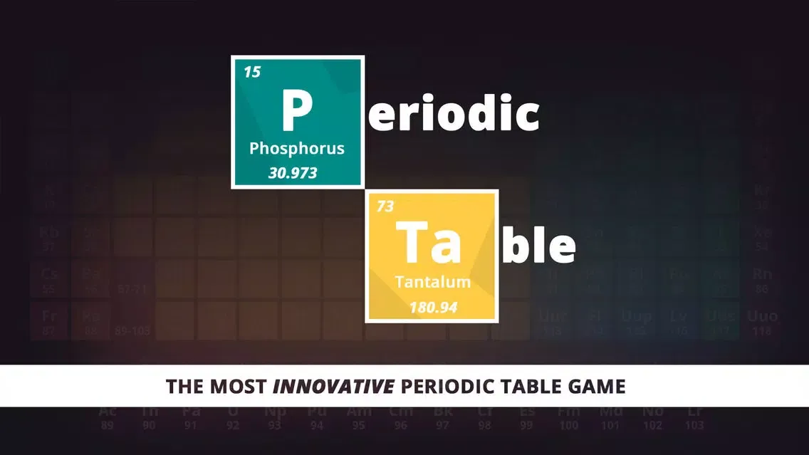 Ảnh chụp màn hình của Periodic Table Game