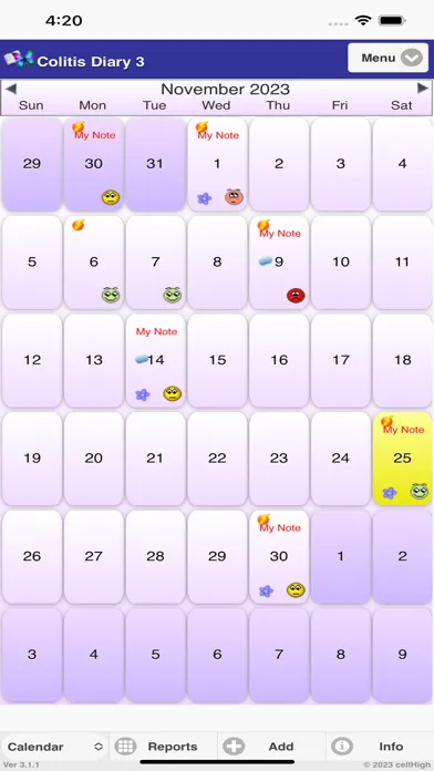 Colitis Diary 3应用截图