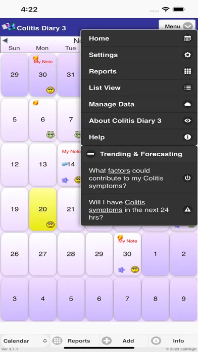 Colitis Diary 3应用截图