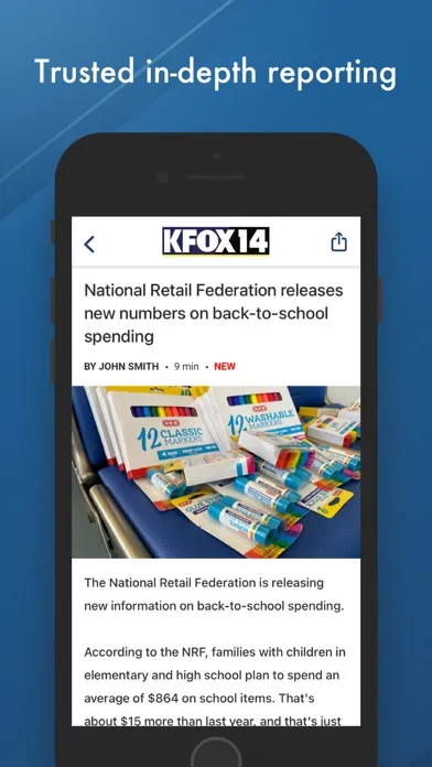 KFOX Ekran Görüntüleri