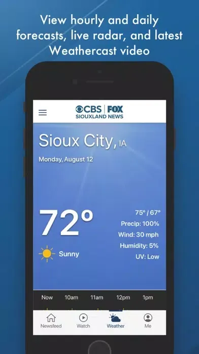 Captures d'écran de Siouxland News