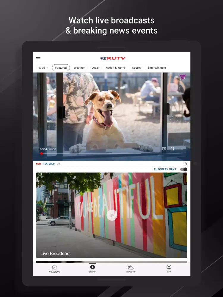 KUTV TV Ekran Görüntüleri