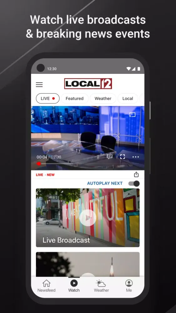 WKRC Local 12 سکرین شاٹس