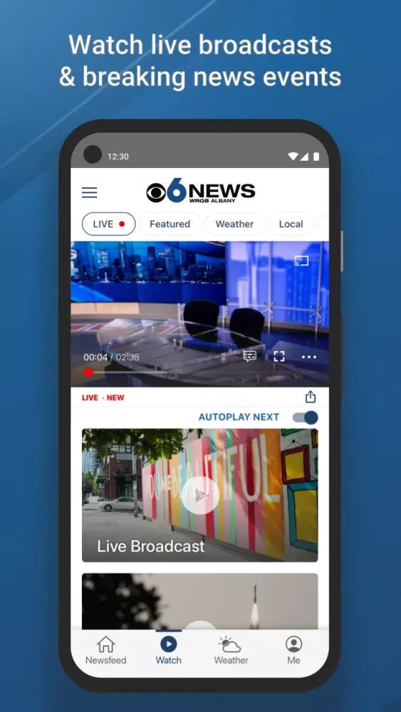Screenshot di WRGB CBS News 6