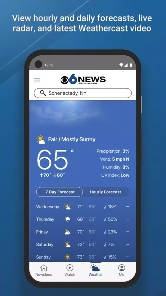 Screenshot di WRGB CBS News 6