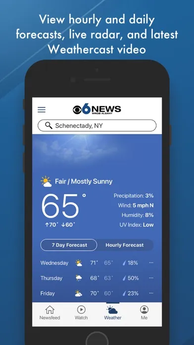 Tangkapan skrin WRGB CBS 6 Albany
