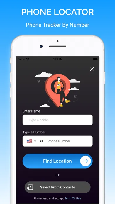 Mobile Phone Tracker by Number سکرین شاٹس