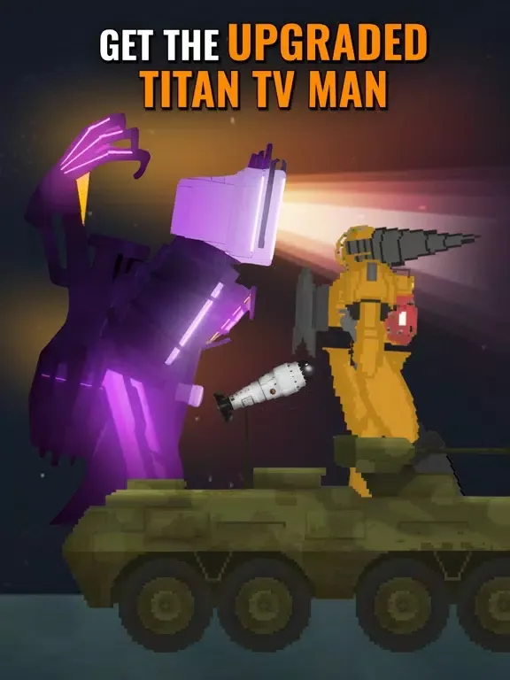 TV Man Titan for Melon：Sandbox iPad  স্ক্রিনশট