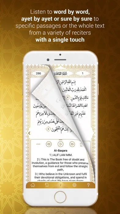 Quran Kuran (word by word) سکرین شاٹس