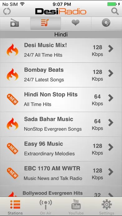 Screenshot di Desi Radio - Indian Stations