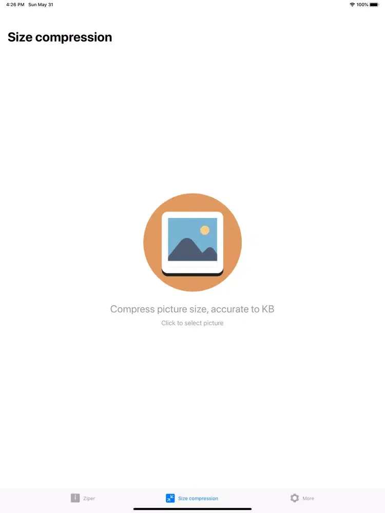Ziper+ iPad  سکرین شاٹس