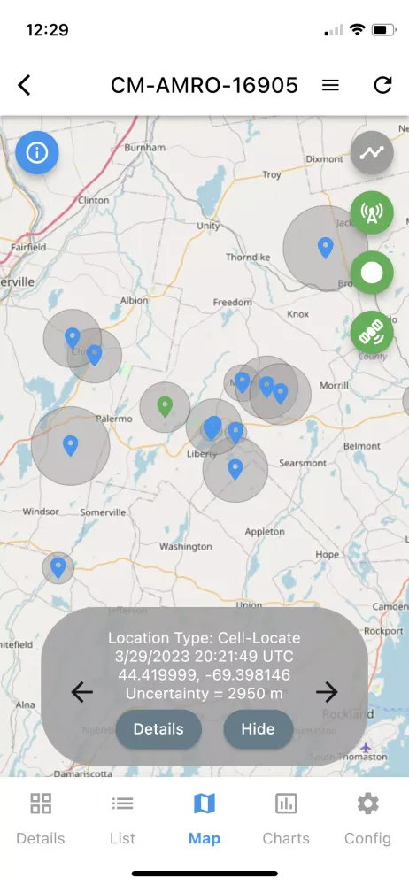 Captures d'écran de CTT Mobile