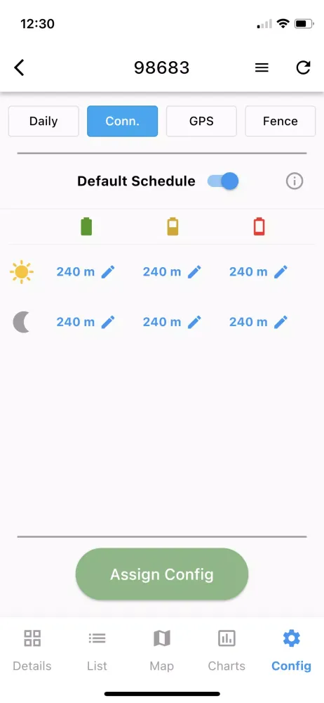 Captures d'écran de CTT Mobile