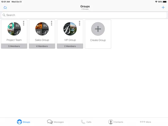 CellTrust SL2 for Microsoft iPad  スクリーンショット