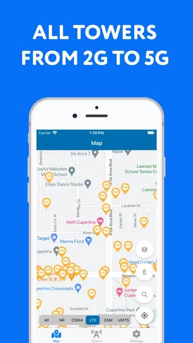 Screenshot di Cellular Tower - Signal Finder