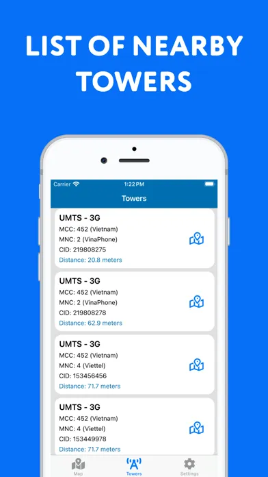 Screenshot di Cellular Tower - Signal Finder