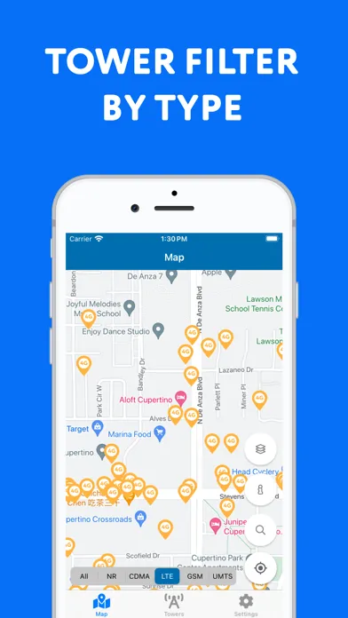 Screenshot di Cellular Tower - Signal Finder