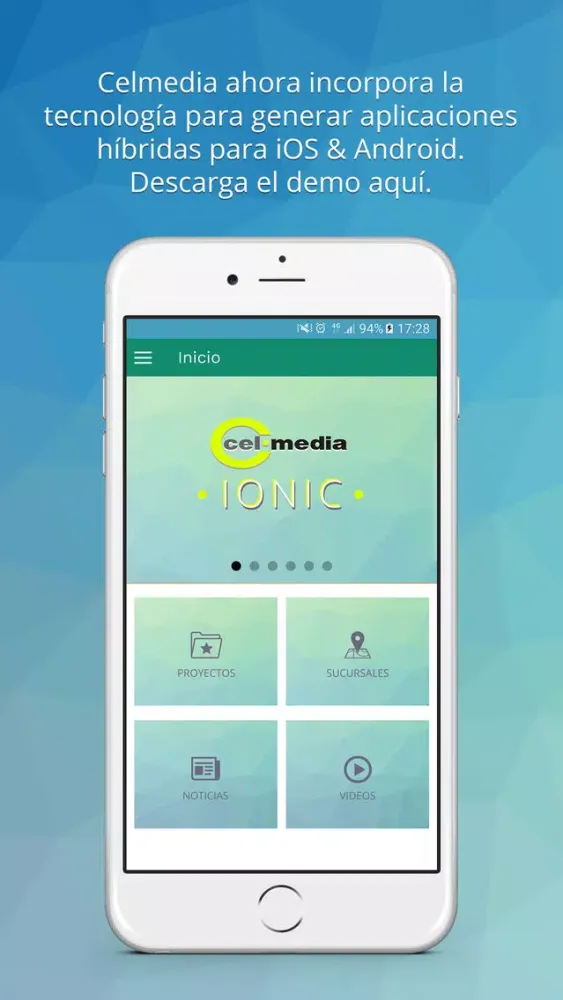 Celmedia Ionic স্ক্রিনশট