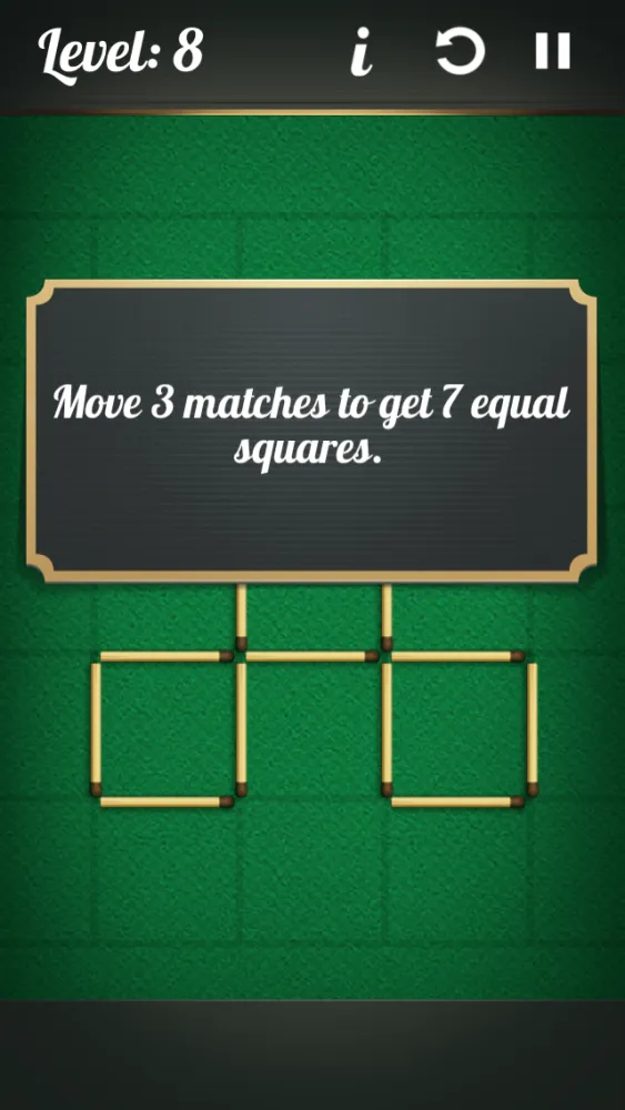 Puzzles with Matches应用截图