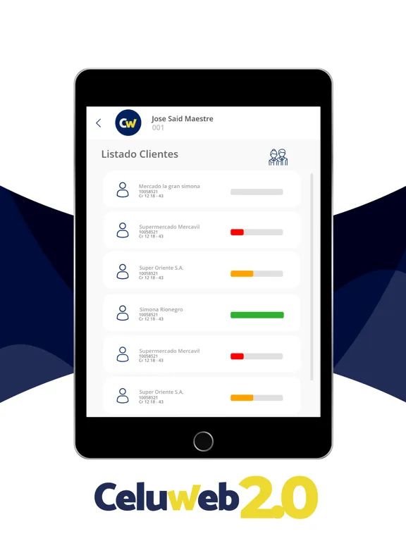 Celuweb 2.0 iPad 应用截图