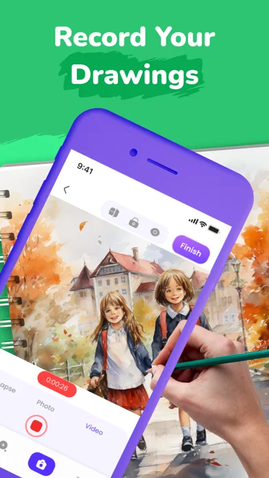 AR Drawing: Canvas, Tracar App应用截图