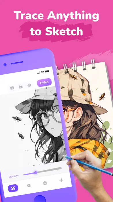 AR Drawing: Canvas, Tracar App应用截图