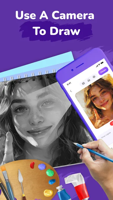 AR Drawing: Canvas, Tracar App应用截图