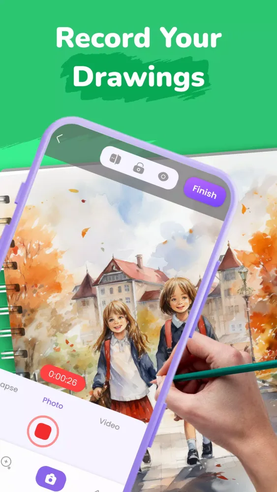 AR Drawing: Canvas, Tracar App Screenshots