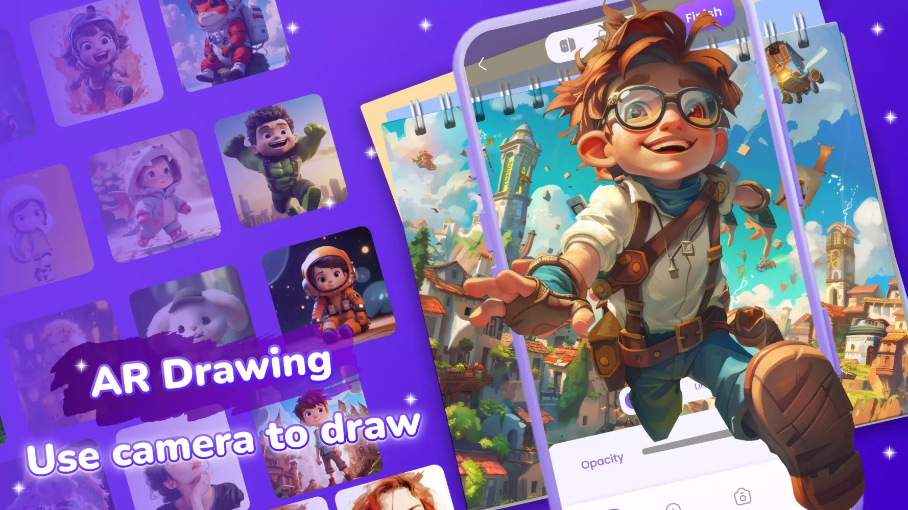 AR Drawing: Canvas, Tracar App Screenshots