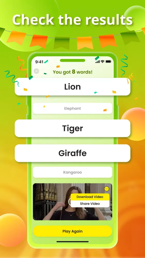 Capturas de pantalla de Charades Game! Headbands Guess