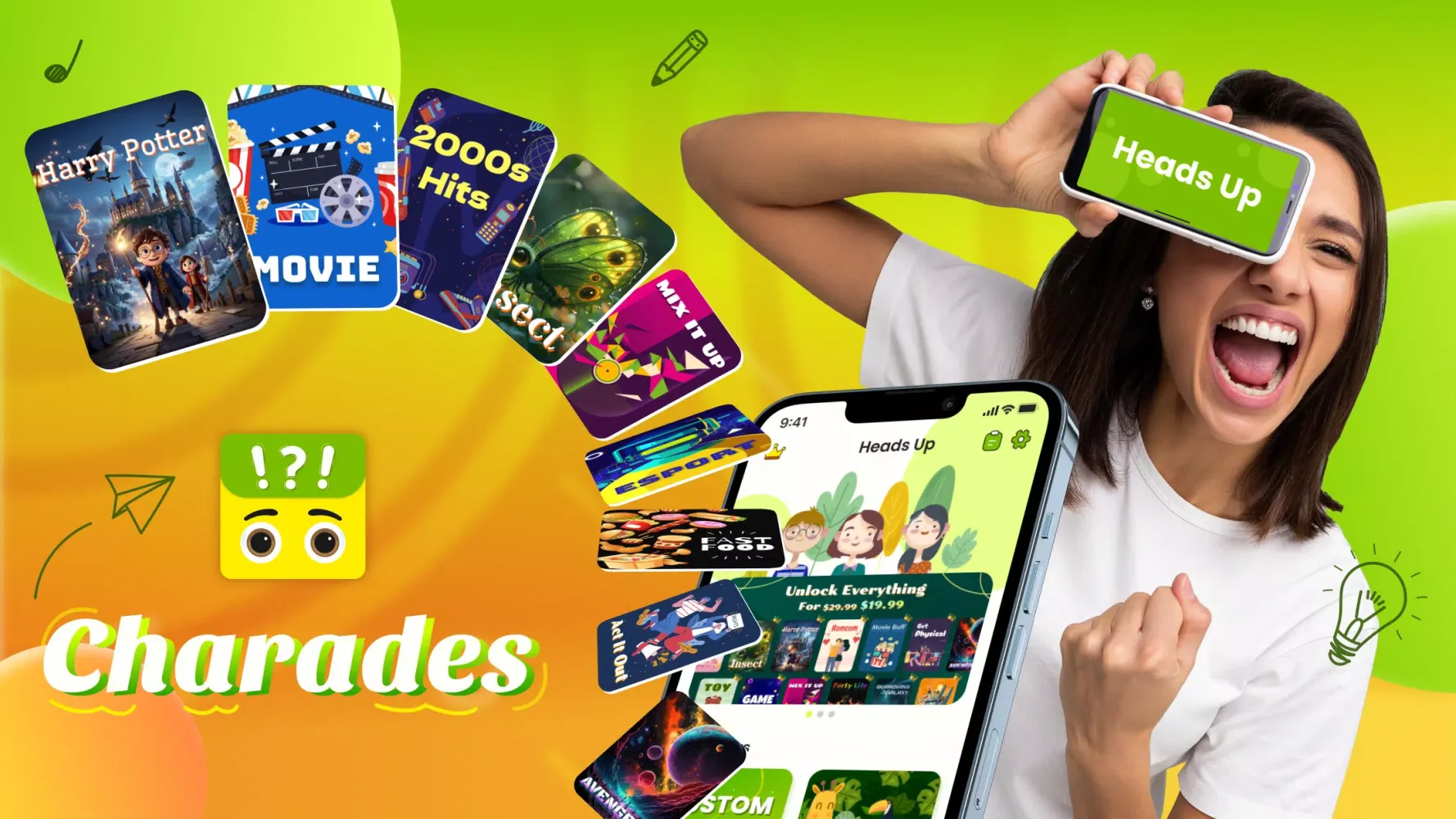 Capturas de pantalla de Charades Game! Headbands Guess