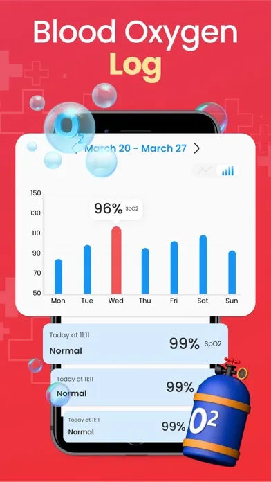 Zrzuty ekranu Heart Pulse - BPM Tracker App