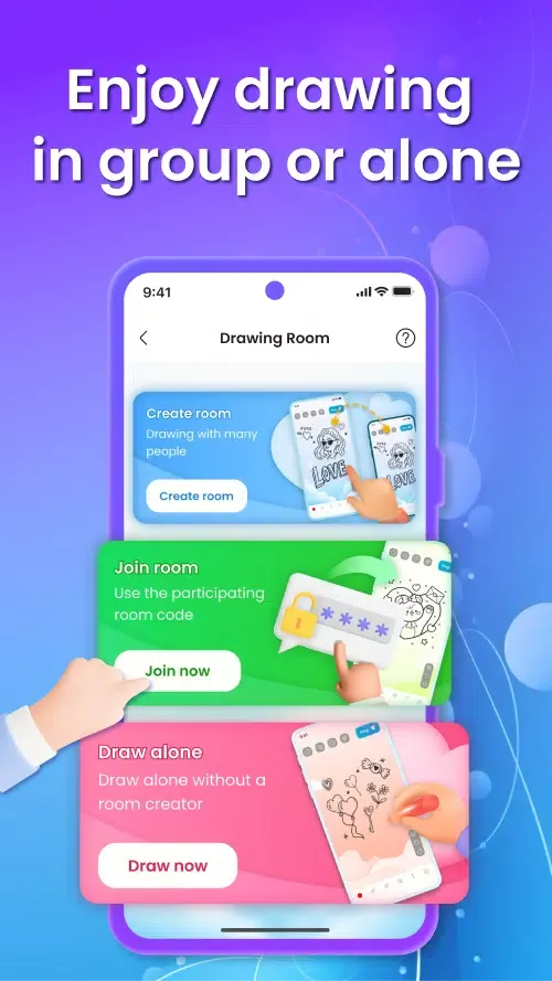 Drawing Together Screenshots