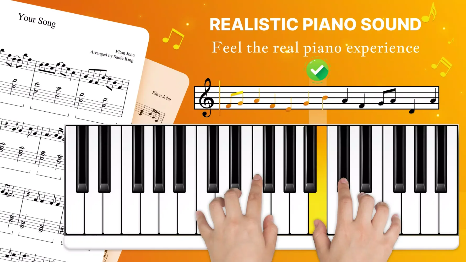 Piano Learn: Fun Real Keyboard スクリーンショット