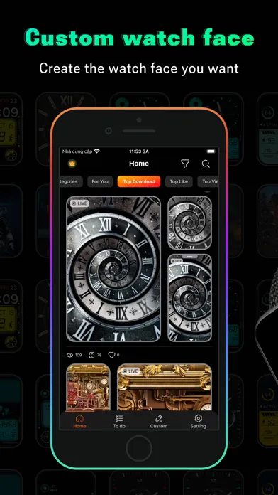 Smart Watch Faces Gallery App স্ক্রিনশট