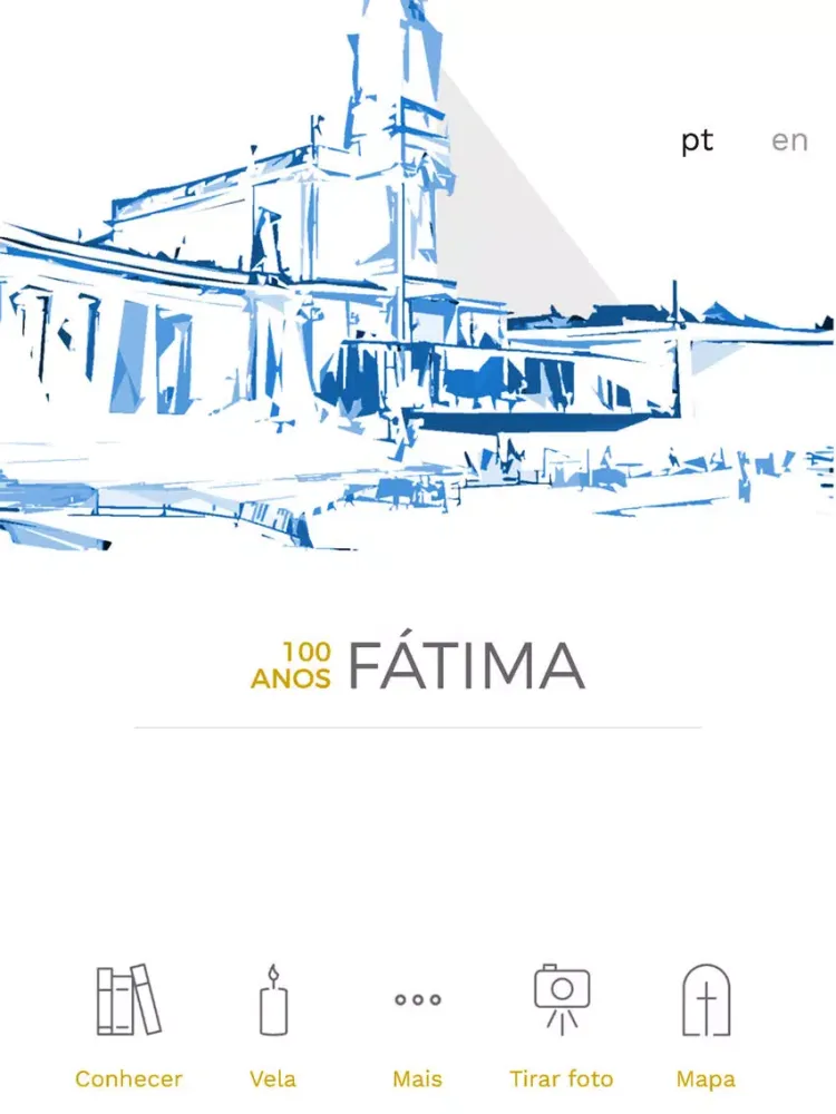 Скриншоты 100 Anos Fátima iPad 
