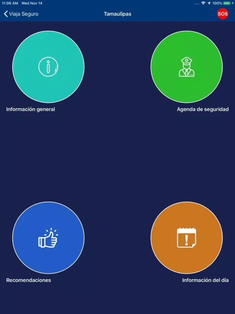 Seguridad Patrimonial iPad  Screenshots