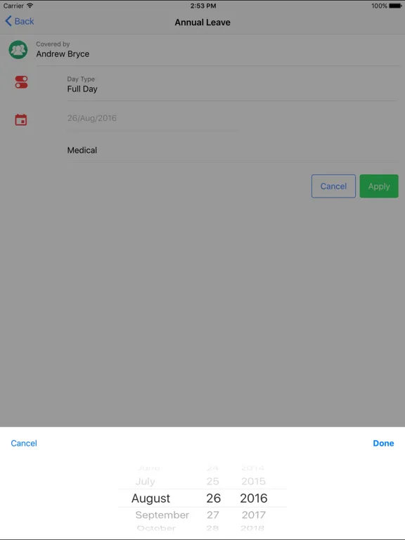 Cemex HRM iPad 應用截圖
