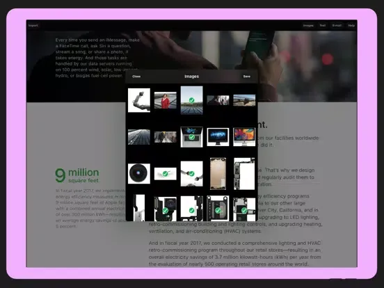 PDF Extractor iPad 应用截图