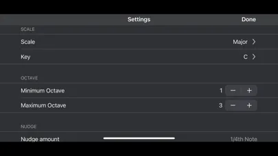 تصاویر Auto Bass AUv3 MIDI Generator