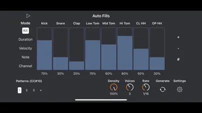 Auto Fills Drum Fill Generator سکرین شاٹس