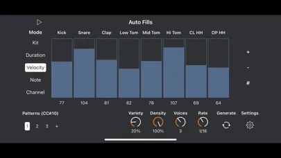 Auto Fills Drum Fill Generator سکرین شاٹس