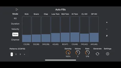 Auto Fills Drum Fill Generator سکرین شاٹس