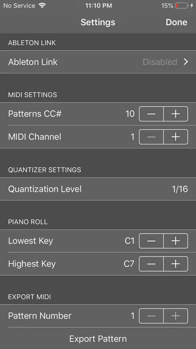 Tangkapan layar LoopBud - AUv3 MIDI Recorder