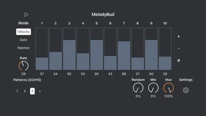 MelodyBud Generative Sequencer স্ক্রিনশট